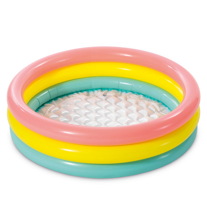 Sunset Glow Inflatable Baby Pool for Summer Fun