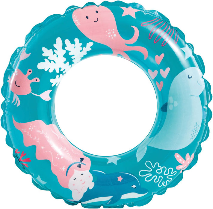 Crystal Clear Ocean Reef Transparent Swim Rings