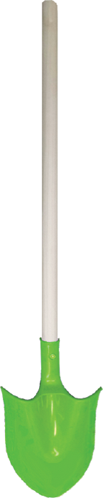 Bluewater Beach 28" Kids Toys Wood Handle Sand Shovel | Colorful Tool Set Addition